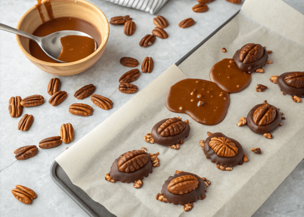 nutty flavor of coconut pairs beautifully with chocolate and caramel