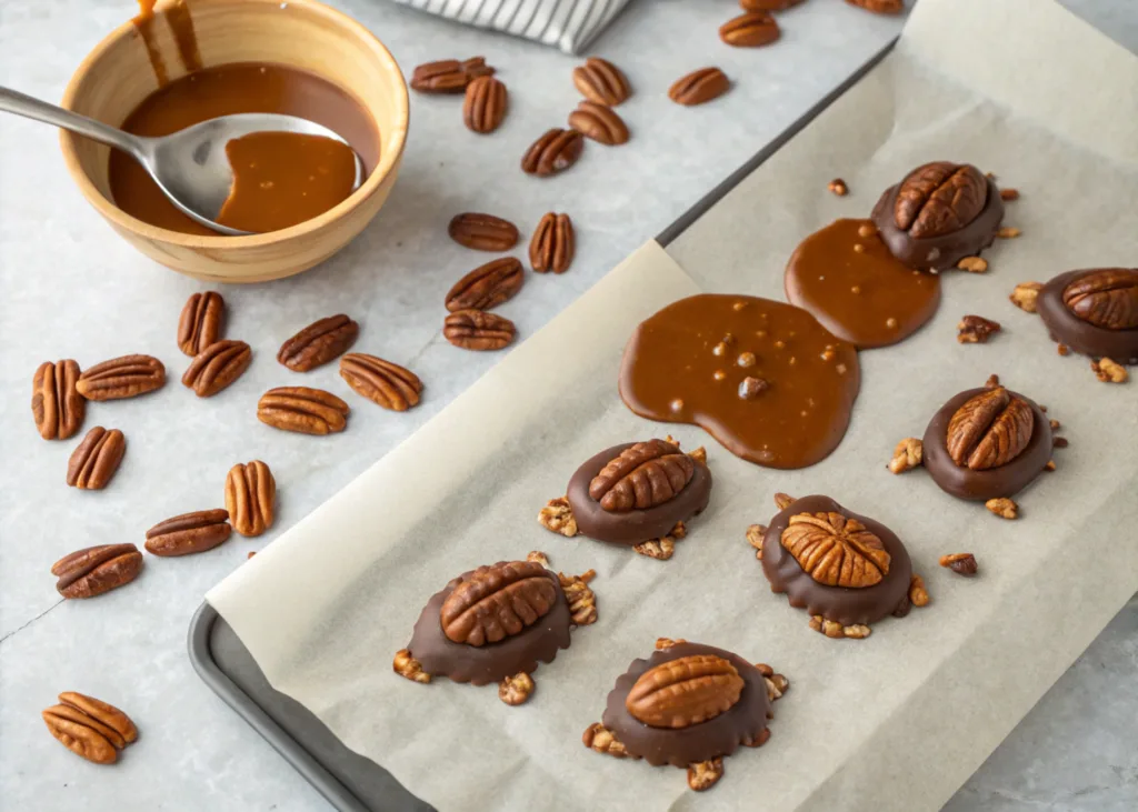 Why Are Chocolate Turtles Called Turtles? 3 nutty flavor of coconut pairs beautifully with chocolate and caramel