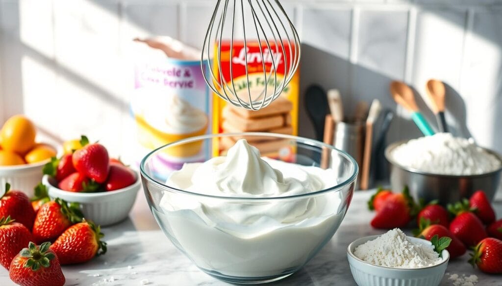 Whipping cream cake baking techniques Whipping cream cake baking techniques