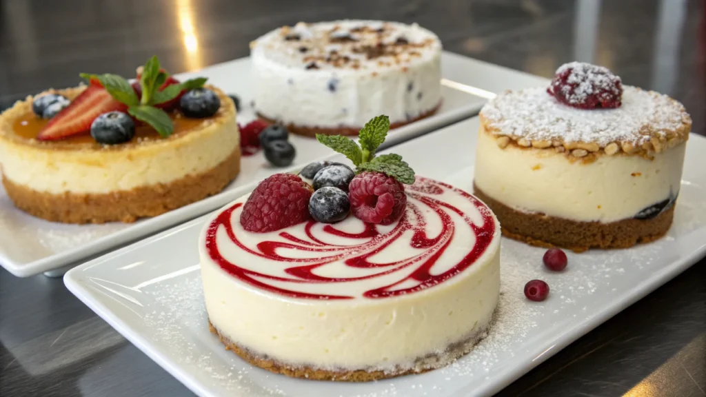 Creative Variations of New York Cheesecake