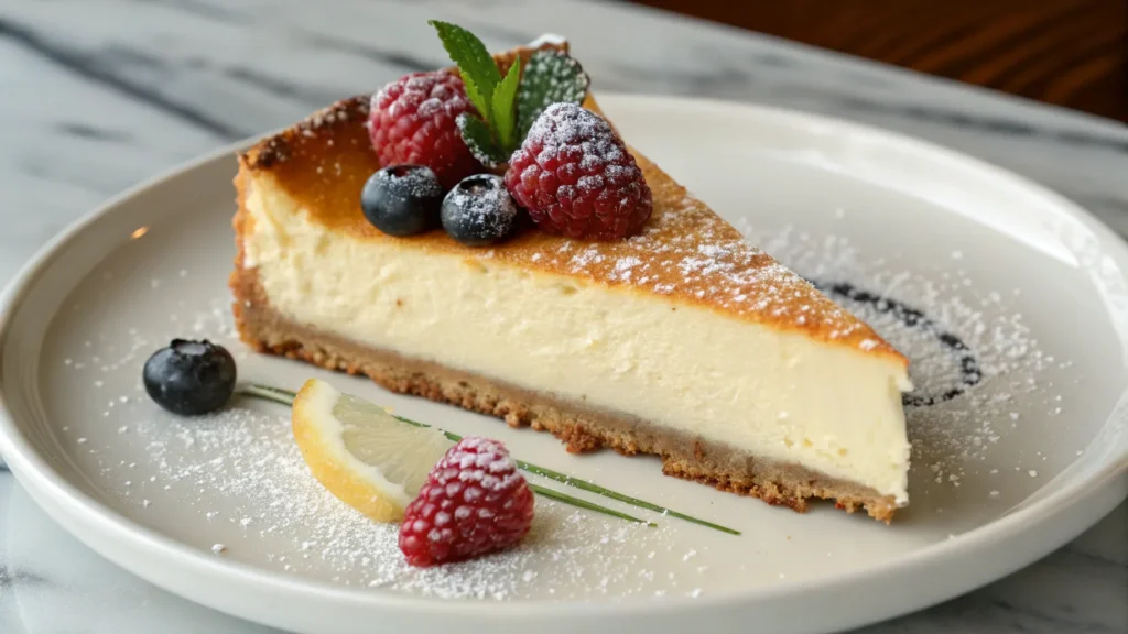 Difference Between a New York-Style Cheesecake Vs Classic Cheesecake? 4 New York-Style Cheesecake: Timeless Elegance in Simplicity