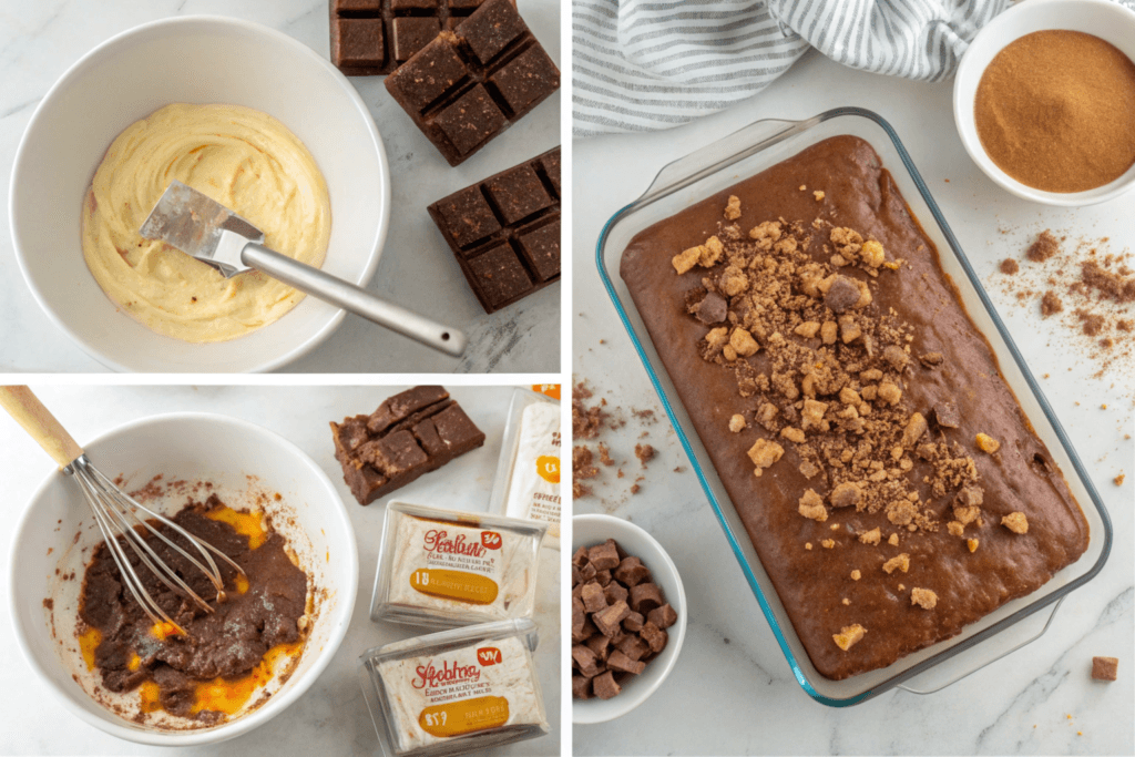 Butterfinger Poke Cake: A Heavenly Dessert 3 step by step butterfinger poke cake a heavenly de Samy Recipes
