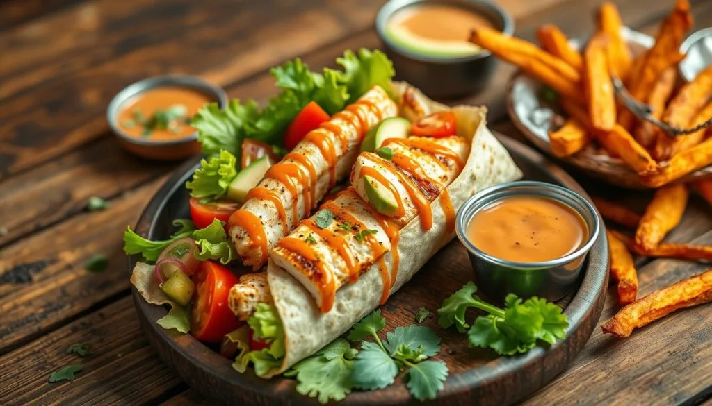 grilled chicken wrap grilled chicken wrap