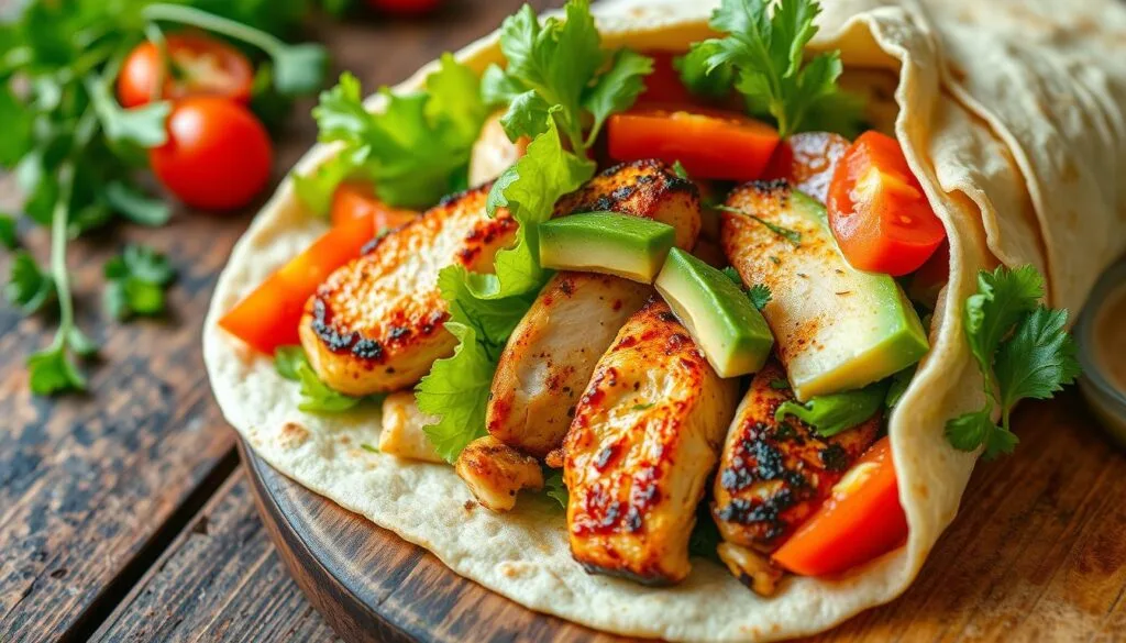 grilled chicken wrap grilled chicken wrap