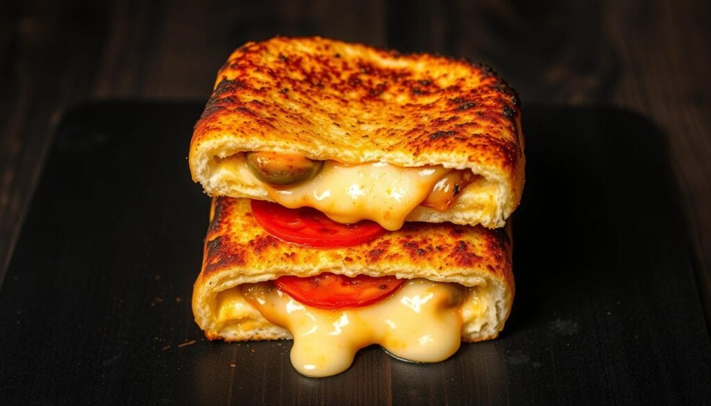 crispy pizza toastie crispy pizza toastie