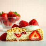 Make the Best Strawberry Cheesecake Dump Cake in Minutes 3 simple dessert