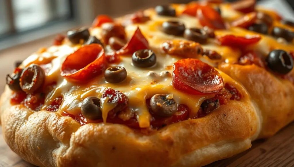 cheesy garbage bread delight cheesy garbage bread delight