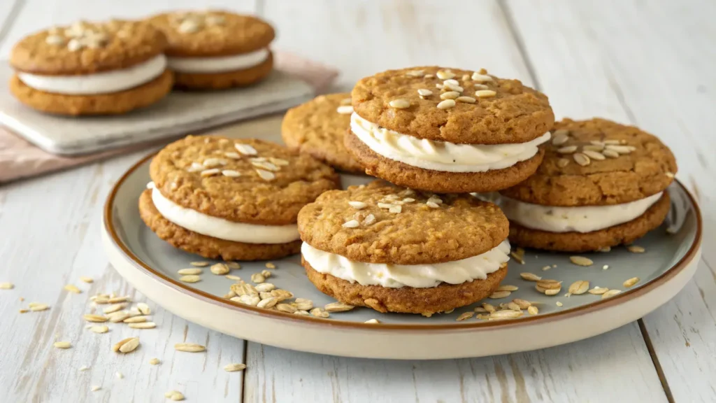 Oatmeal Cream Pie Cookies