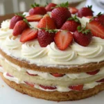 Strawberries and Cream Cake: The Perfect Dessert