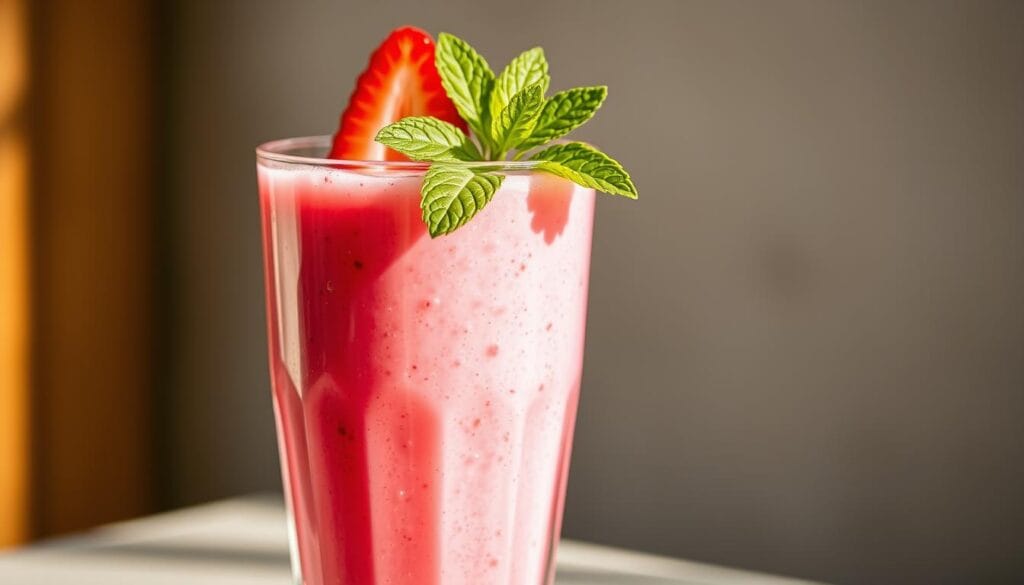 strawberry lassi strawberry lassi